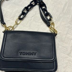 Tommy Hilfiger navy blue purse